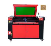 Machine à Graver Laser - VEVOR - Graveur Laser CO2 - Machine de Gravure Découpe 100W Table Travail 600x900mm