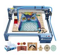 Machine à graver SCULPFUN S10, puissance 10 W avec buse d'air Air Assist, précision 0,01 mm, adaptée au métal, au bois