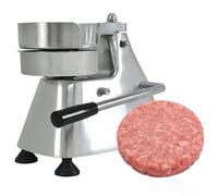 Machine à hamburger commerciale avec bouton de réinitialisation et presse en acier inoxydable, comprend 1200 papiers pour une utilisation en restaurant