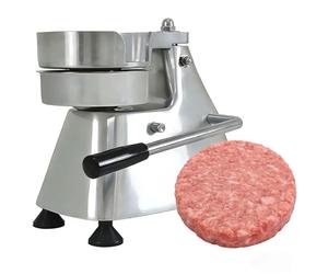 Machine à hamburger commerciale avec bouton de réinitialisation et presse en acier inoxydable, comprend 1200 papiers pour une utilisation en restaurant