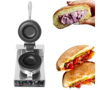 Machine à hamburger, gaufrier, presse à sandwich, moule à burger, presse électrique, 1200 W, 110 V