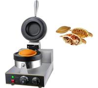 Machine à hamburger, gaufrier, presse électrique pour usage domestique et commercial, appareil à hamburger, chauffage double face, pour glaces (250 x 380 x 280 mm)
