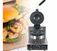 Machine à hamburgers, gaufrier antiadhésif double pour hamburgers, 1300 W pour hamburgers Dorayaki, température réglable de 50 à 300 °C, idéal pour un usage domestique et commercial