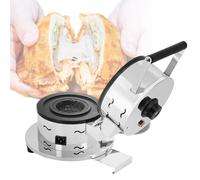 Machine à hamburgers, gaufrier rond professionnel, presse à hamburgers électrique en acier inoxydable, moule à hamburger avec poignée antidérapante, revêtement antiadhésif, 1000 W