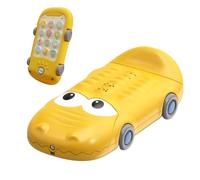 Machine À Histoires De Projecteur pour - 15 X 7 X 3 Cm, Téléphone Jouet Multifonction Éclairé pour Livre D'histoires | Jouets Éducatifs De Narration Musicale De Forme De Voiture De Bande