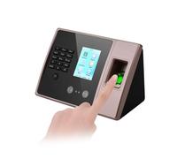Machine à horloger, Enregistreur de présence biométrique multilingue à Empreintes digitales Dispositif d'enregistrement de Reconnaissance des employés Machine électronique,Électronique de Bureau