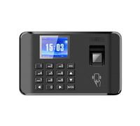 Machine à horloger, Horloge de pointage, Machine de présence, Horloge de pointage Intelligente à Empreintes digitales et Mot de Passe, enregistreur d'enregistrement des employés,Électronique de burea