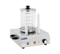 Machine à hot dog - 2 pics chauffants - 422 W | Royal Catering