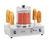 Machine à hot dog 4 plots chauffants - Casselin