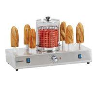 Machine à hot dog 6 plots chauffants
