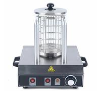 Machine à hot-dog en acier inoxydable - Chauffe-saucisses - Chauffe-saucisses - 220 V 50 Hz