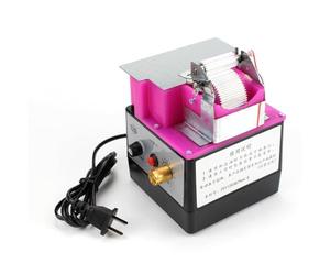 Machine à huiler les bords du cuir, machine à colorier amovible de 150 ml avec bande en caoutchouc, design à double roue, vitesse réglable, convient pour tissu et toile