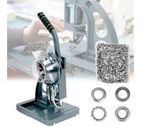 Machine à œillets semi-automatique Machine À Œillets Semi-automatique, Œillet Pression Poignée Permettant D'économiser Du Travail, Adaptée Aux Couvertures De Piscine(5.5mm)