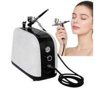 Machine à injection d'oxygène haute pression 5/43 PSI Pistolet Nanorociateur Facial Hydratant Applicateur Capillaire Traitement Beauté Salon Usage Domestique