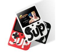 Machine À Jeux De Tablette Sup Mini Version Double Joueur 400 Combinaisons De Jeux Classiques Double Tapis De Jeu Rouge Produit Coloré Pour Enfants