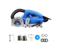 Machine a Joint Carrelage 1200W 9000tr par Minute Dejointoyeur Electrique avec Controle de Profondeur et Systeme de Collecte pour Renovation de Sol et Mur