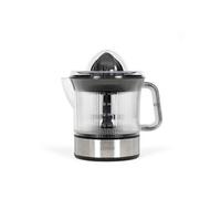 LIVOO Presse-agrumes électrique DOD210, 40 W, 700 ml, 1 grand et 1 petit cône, Inox/Noir