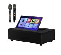 Machine À Karaoké Avec Écran Tactile De 12.2 Pouces, Haut-parleur 800W, Micros Sans Fil, Bibliothèque Cloud, Bluetooth, WiFi, Système KTV Domestique Captation Sonore Claire