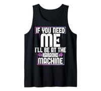 Machine à karaoké drôle pour karaoké et chanteurs Débardeur