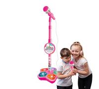 Machine à karaoké pour - 21 x 100 cm - Microphone sans fil portable - Haut-parleur de jeu pour chanter - Expérience musicale interactive amusante pour fête