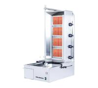 Machine à kebab 4 feux Gaz PREMIUM - GOLDINOX