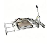 Machine à kebab manuelle à 8/12 trous pour barbecue, design réglable, en acier inoxydable, s'adapte à toutes les longueurs en bambou et en métal