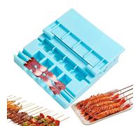 Machine à kebab manuelle, facile à installer, presse kebab portable avec poignée solide, outils de nettoyage faciles à nettoyer, brochettes multifonctionnelles pour l'extérieur et l'intérieur