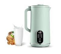 Machine à lait à base de grains 6 en 1 écrou, machine automatique à lait de soja 650ML avec 10 lames, démarrage à retard et gardez au chaud, autonettoyant pour amande, alés, jus, soupe, smoothie