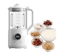 Machine à lait de noix, 1 500 ml, machine intelligente à lait de soja avec minuterie de 24 heures, démarrage en une touche pour les laits d'avoine, d'amande, de noix de coco et de plantes