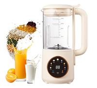 Machine à lait de noix, 1400 ml, machine automatique à lait de soja pour lait d'avoine, d'amande, de noix de coco et de plantes, 8 en 1 sans produits laitiers avec démarrage différé, nettoyage