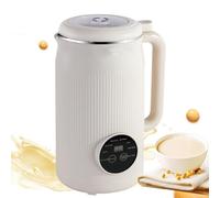 Machine à lait de noix 8 en 1, machine à lait de soja automatique de 1200 ml avec démarrage différé, garde au chaud, fait bouillir de l'eau et autonettoyante, machine à lait d'avoine pour lait