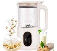 Machine à Lait De Noix Automatique 600ml, Machine à Lait De Soja 400w Avec Auto-nettoyage Et Minuterie 18h Pour Laits D'avoine, De Soja Et Végétaux