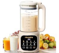 Machine à lait de noix automatique 8 en 1, 10 lames - Pas de trempage, auto-nettoyant, démarrage différé et maintien au chaud, pour lait d'amande/soja/avoine, jus, faire bouillir de l'eau, milkshakes