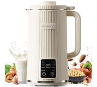 Machine à lait de noix automatique 8 en 1 pour amande, avoine, milk-shake, lait de soja et boissons non laitières avec démarrage différé/autonettoyant/faire bouillir de l'eau/jus de fruits