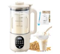 Machine à lait de noix de 1,247 g, machine à lait de soja automatique 8 en 1, soja fait maison, amande, avoine, noix de coco, boissons à base de plantes et non laitières, démarrage différé