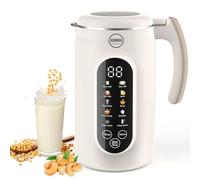 Machine à lait de noix de 1,275 g, machine à lait d'amande et de soja 8 en 1 avec 12 lames en acier inoxydable, machine à lait à base de plantes pour avoine, jus et boissons sans produits laitiers