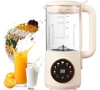 Machine à lait de noix de 1400 ml, machine à lait de soja automatique 8 en 1 pour lait d'avoine, d'amande, de noix de coco et de plantes, sans produits laitiers avec démarrage différé, nettoyage