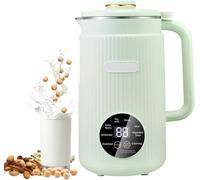 Machine à lait de noix - Machine à briser murale entièrement automatique de 1200 ml avec 10 lames en acier, minuterie intelligente de 12 heures, 9 menus pour la préparation du lait de soja et du lait