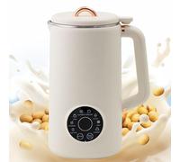 Machine à lait de noix, machine à lait de soja et d'avoine de 1 L avec écran LED, auto-nettoyage et minuterie, parfaite pour les laits d'amande, de soja et de plantes faits maison