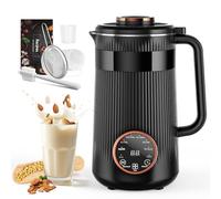 Machine à lait de noix, soja fait maison, amande, avoine, noix de coco, boissons à base de plantes et non laitières, machine automatique 8 en 1 avec démarrage différé de 12 h, garde au chaud/faire