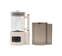 Machine à lait de soja 1500 ml, avec 12 lames et plaque chauffante en céramique - Silencieuse (48 dB) Machine automatique pour boissons chaudes/froides, avec minuterie 24 h et mode économie d'énergie