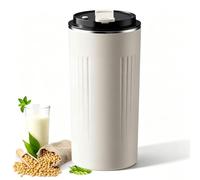 Machine À Lait De Soja 350 Ml, Pour Préparer Du Lait De Soja Et De Noix Maison, Prête À Consommer, 6 Programmes Prédéfinis, Design Intégré, Utilisation Simplifiée Avec Un Seul Bouton, Format Mini
