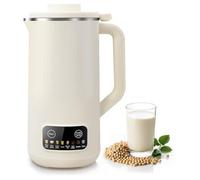 Machine à lait de soja automatique 8 en 1 pour lait de soja - Machine à lait végétale multifonction pour amande, soja, avoine, boissons végétaliennes sans produits laitiers avec démarrage différé et
