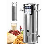 Machine à lait de soja avec filtre amovible, séparation des scories, écran intelligent LED pour une préparation efficace du lait de soja et de la pâte de haricots