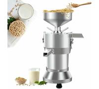Machine à lait de soja avec séparation des scories, machine à lait de noix, particules réglables, roue de 100 mm et 100 sacs filtrants en maille, 25 kg/h, pour lait de soja de cuisine