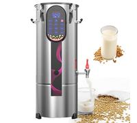 Machine à lait de soja commerciale, machine à soja 11L/18L/22L, machine électrique à lait 26000RPM avec écran LED, minuterie 24H, auto-nettoyante, filtre intégré, pour cuisine de restaurant 22L