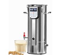 Machine à lait de soja électrique avec filtre amovible et écran intelligent LED pour lait de soja fait maison, pâte de haricots, soupe de maïs et jus