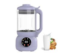 Machine À Lait de Soja, Presse-agrumes 1000 Ml, Puissance de Chauffage 600 W, Lame À Dix Feuilles, Réservation Intelligente, Auto-nettoyante, Maintien Au Chaud, Eau Bouillante pour Lait Végétal Fait