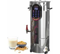 Machine à lait de soja professionnelle, machine à lait de noix automatique, grande capacité avec filtre amovible et minuterie, pour usage en restauration
