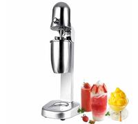Machine à lait électrique, 800 ml, mélangeur commercial avec vitesse réglable et tasses en acier inoxydable, facile à nettoyer pour mélanger des cocktails, des smoothies, etc